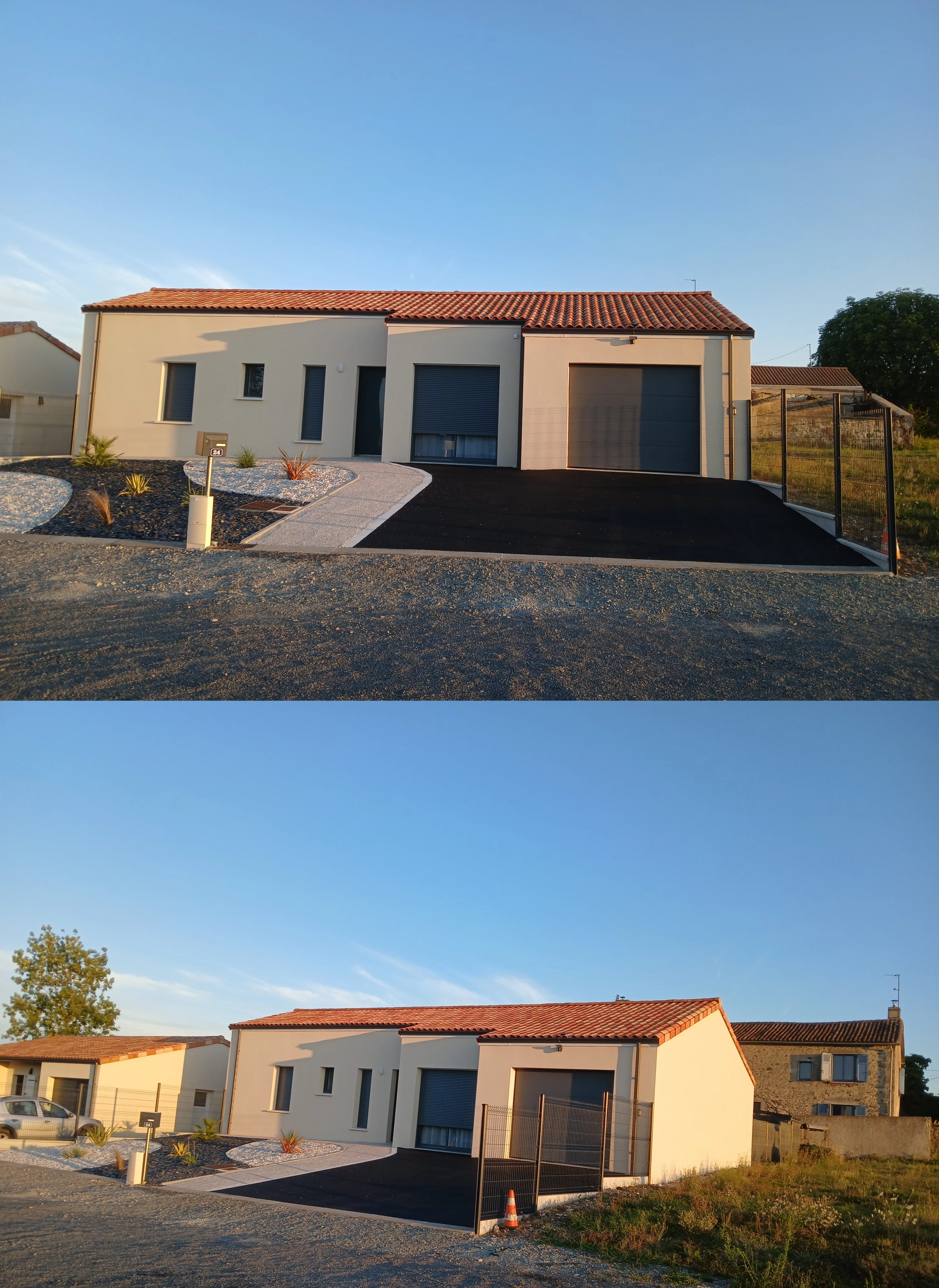 Construction maison individuelle lotissement La Chapelle Saint Laurent