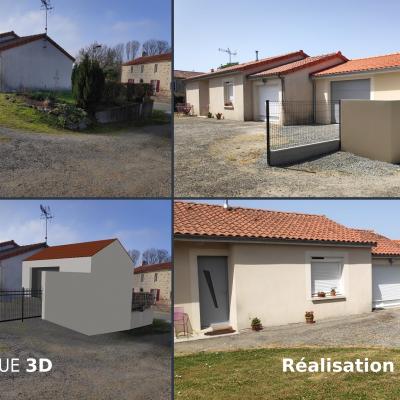 Extension et rénovation à Moncoutant