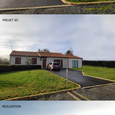 Extension maison terves