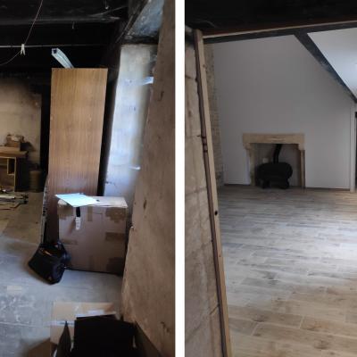 Renovation maison Pamproux